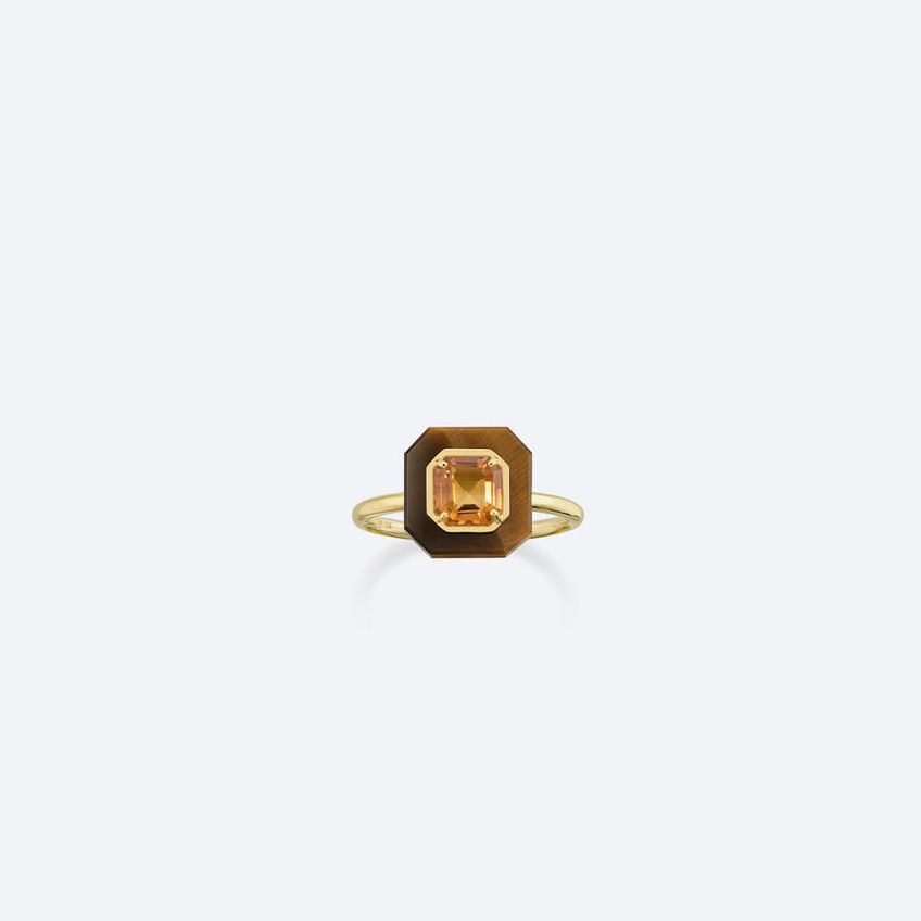 Citrine Frames Ring