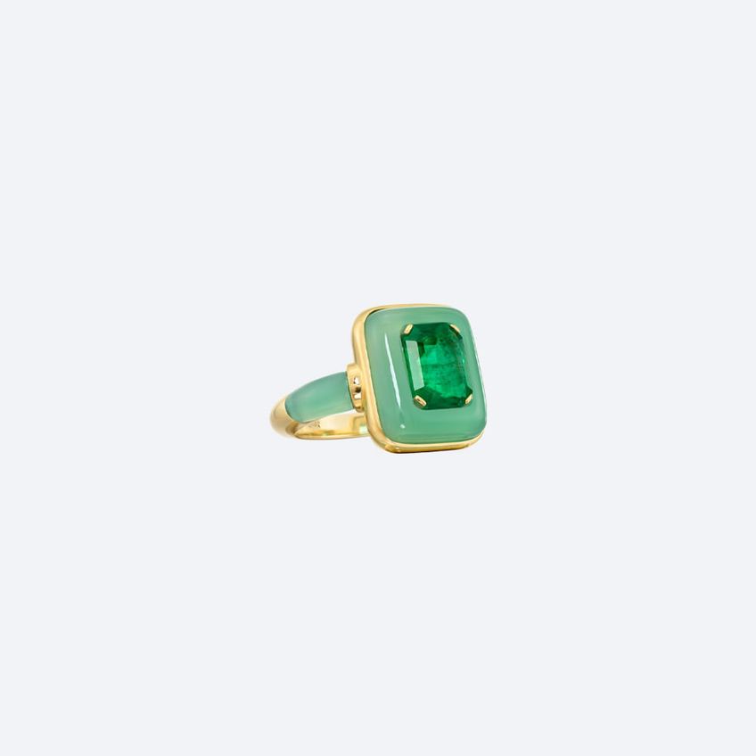 Alix Emerald Ring