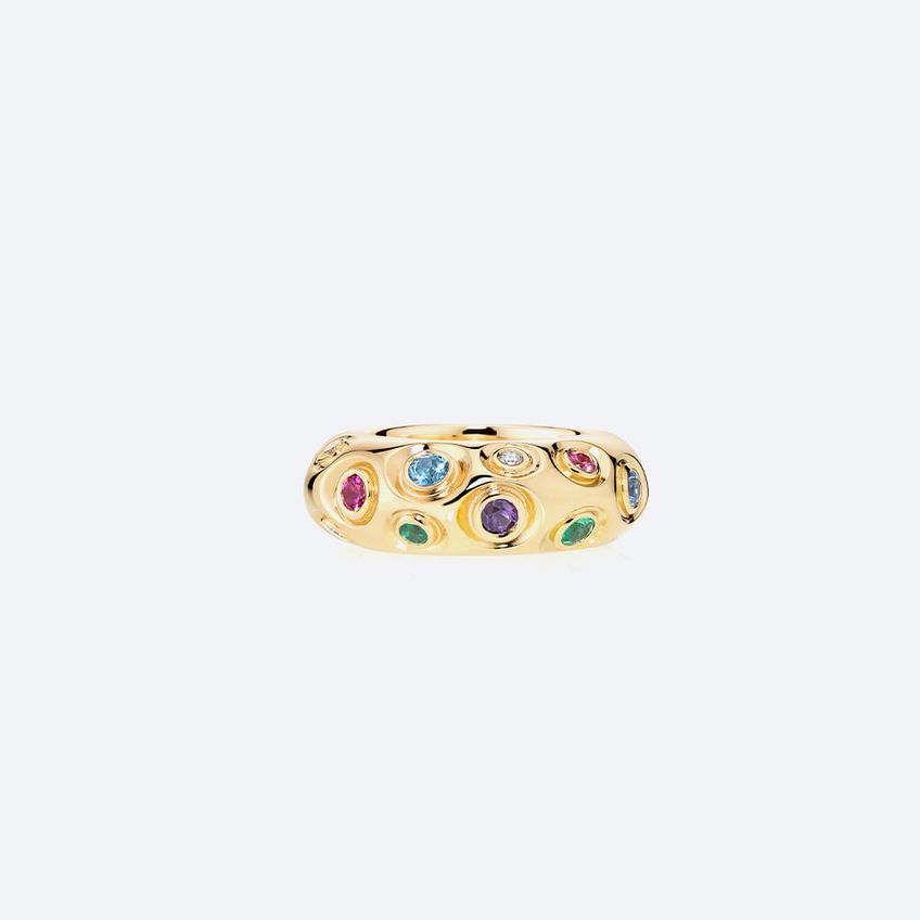 Luna Rainbow Ring