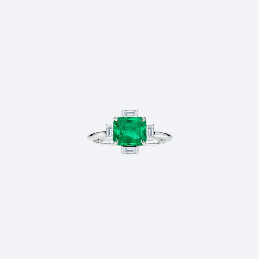 Agnes Emerald Ring