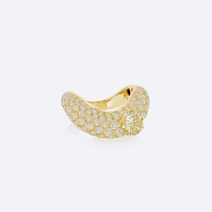 Zaha Pavé Ring