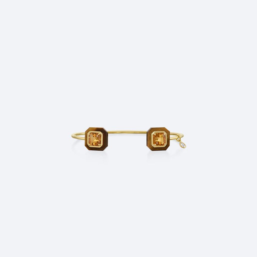 Citrine Frames Bracelet