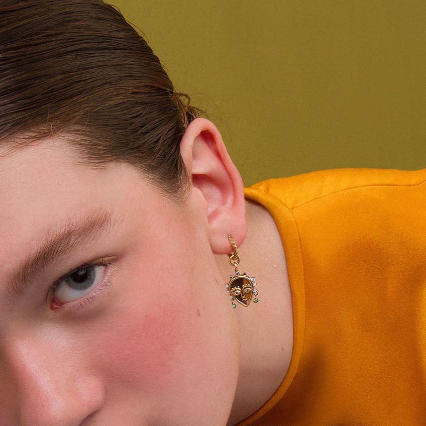 Mask Earrings