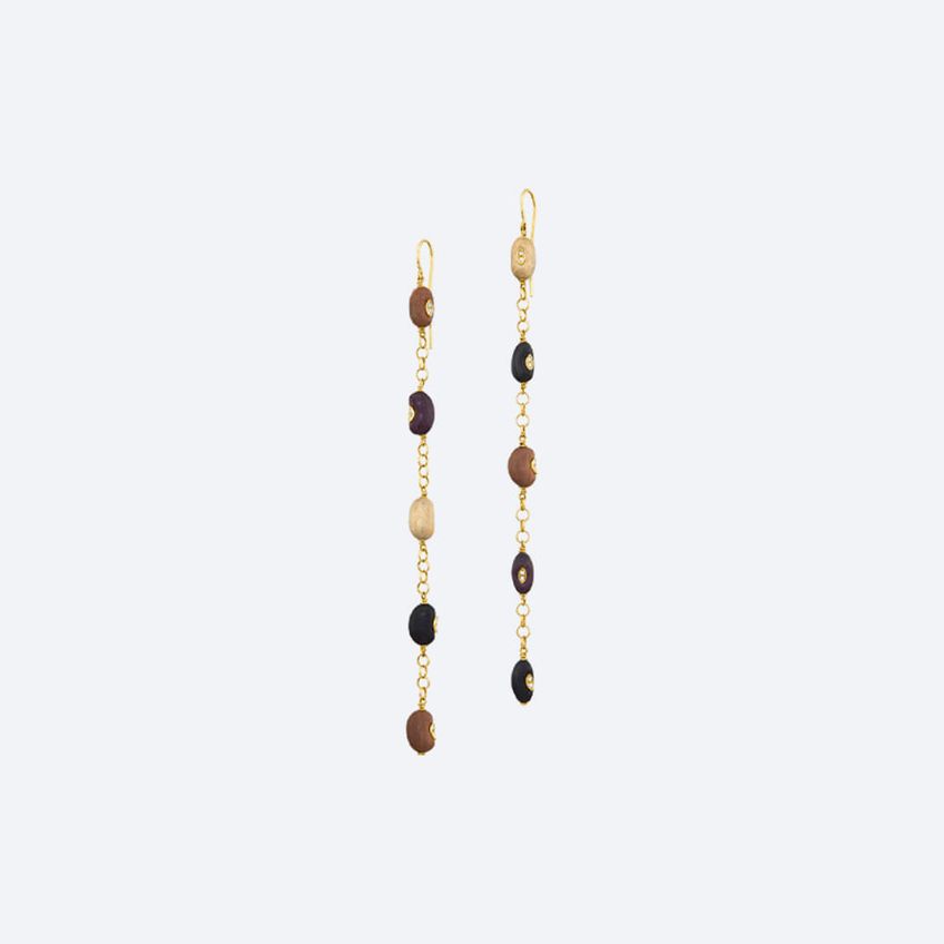 Long Magic Beans Earrings