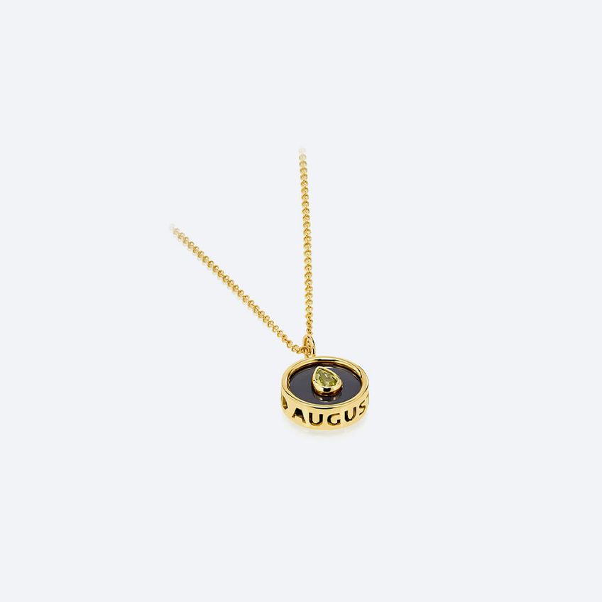 August Birthstone Pendant