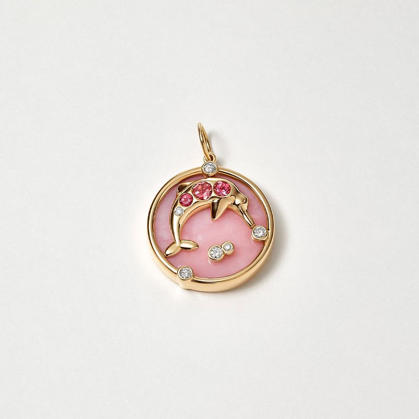 Boto-Cor-De-Rosa Pendant