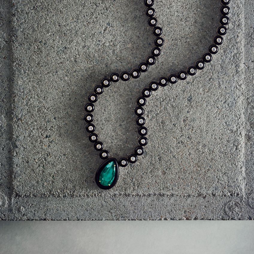 Ana Emerald Necklace