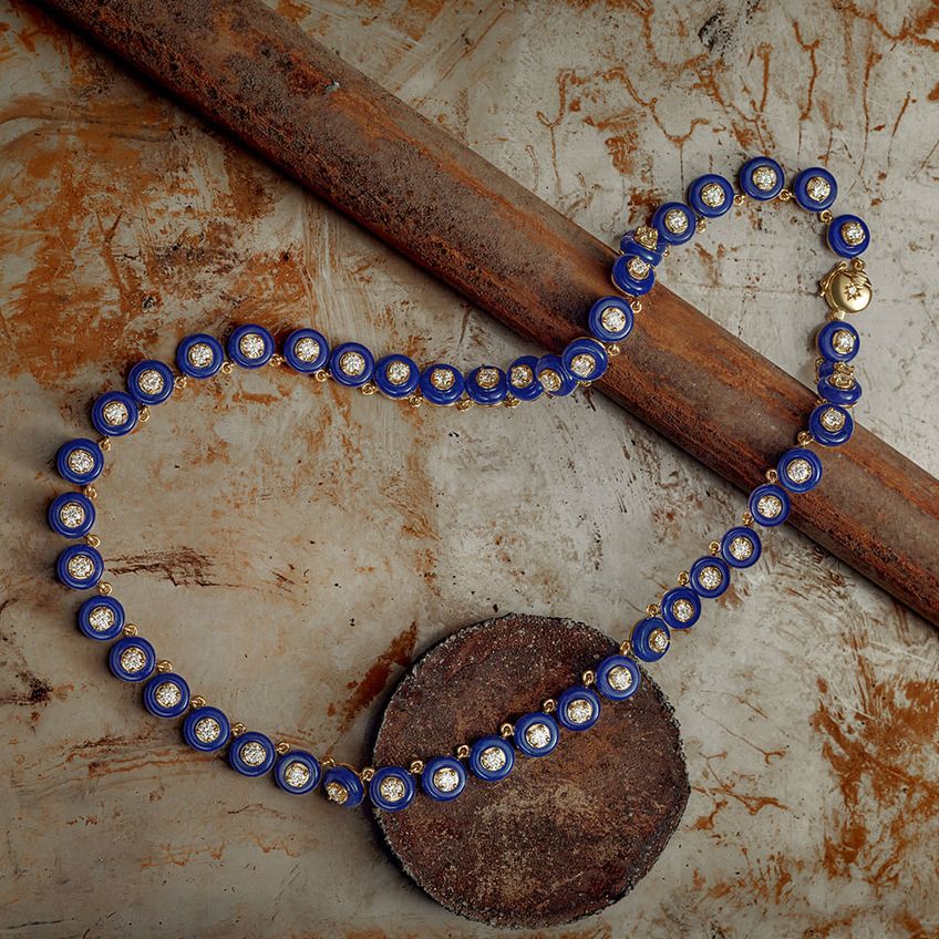 Lactarius Indigo Necklace