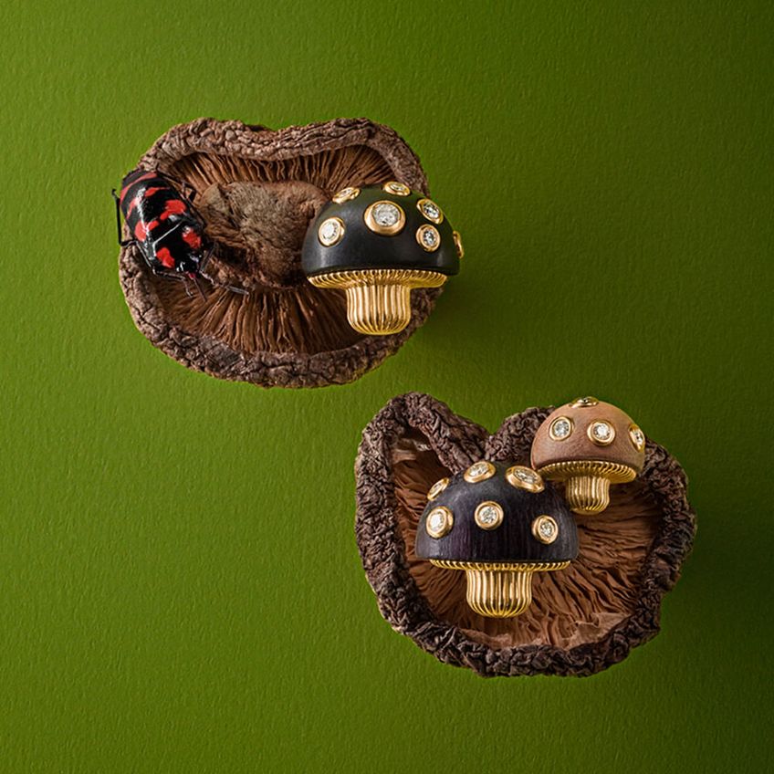 Toadstool Earrings