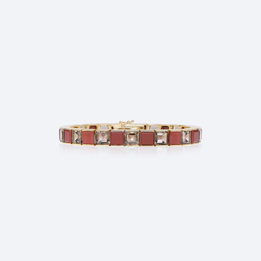 Riviera Block Jasper Bracelet