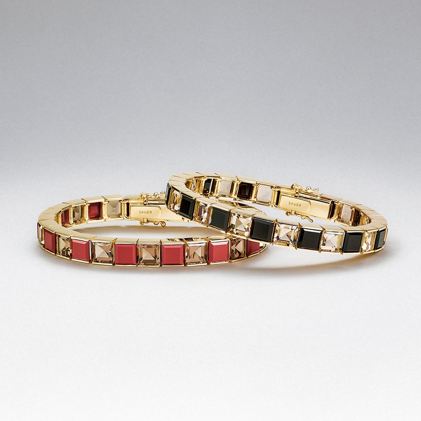 Riviera Block Jasper Bracelet