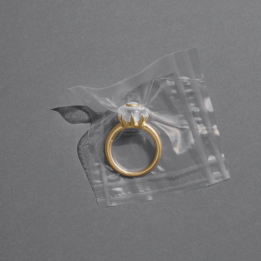 Frames Solitaire Ring