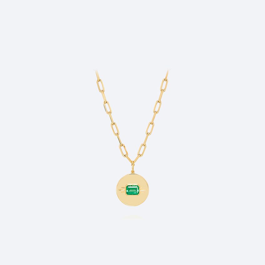 Lumen Emerald Pendant