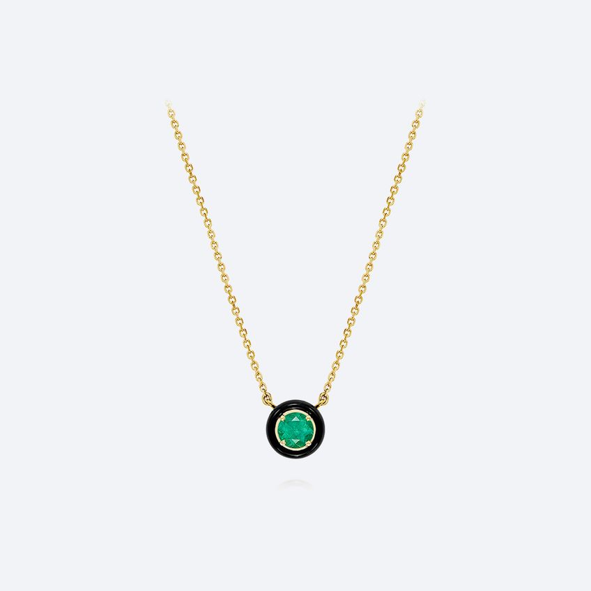Frames Emerald Necklace