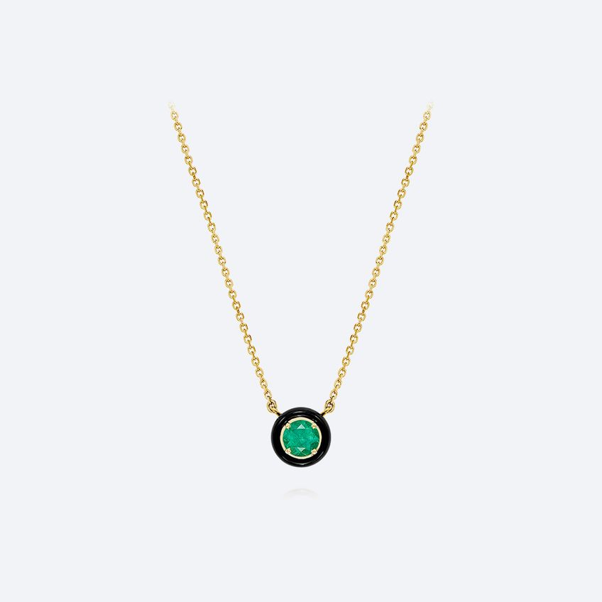 Frames Emerald Necklace