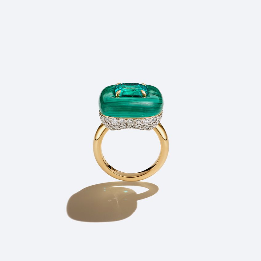 Malachite Gisela Ring