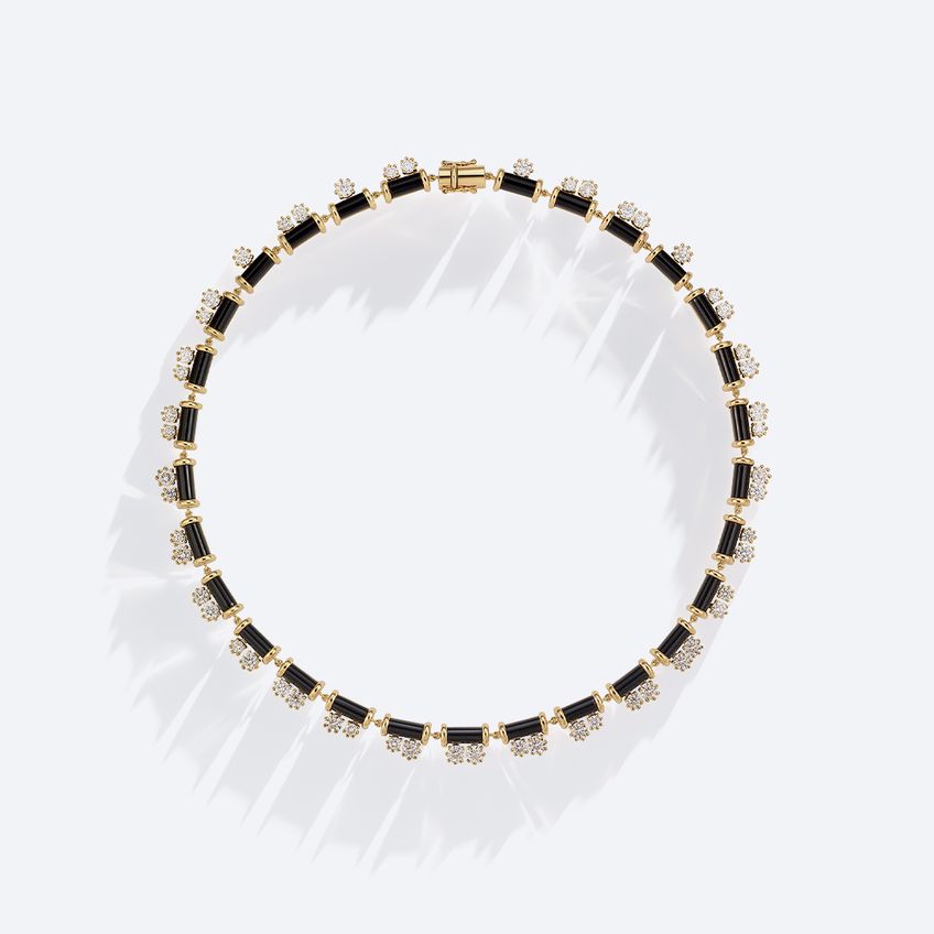 Onyx Theodora Necklace