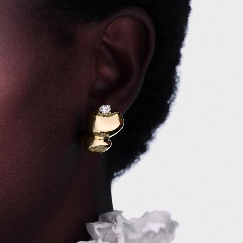Pebbles Diamonds Earrings