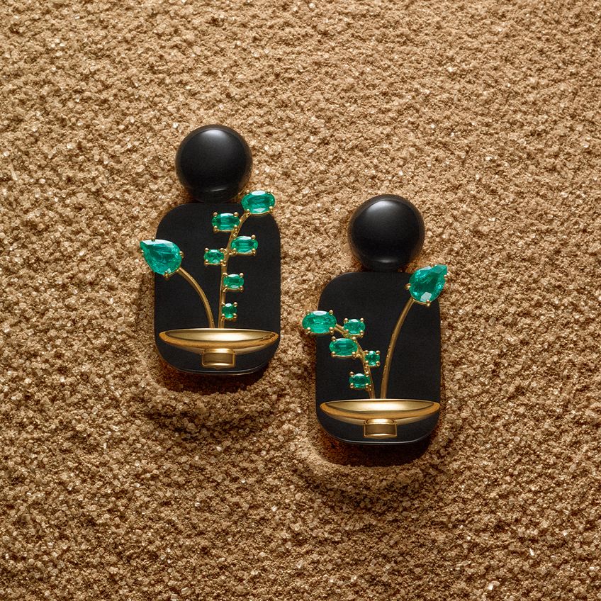 Ikebana Earrings