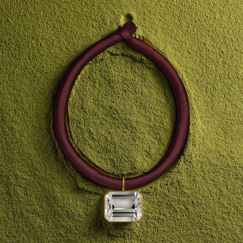 Yvonne Rock Crystal Necklace