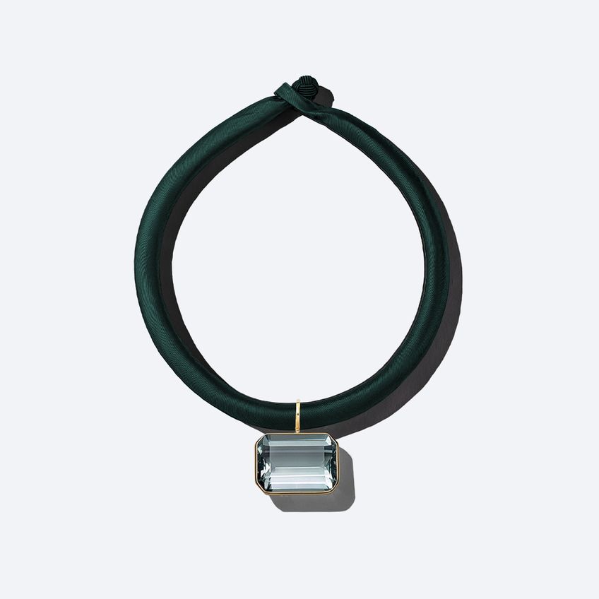 Yvonne Prasiolite Necklace