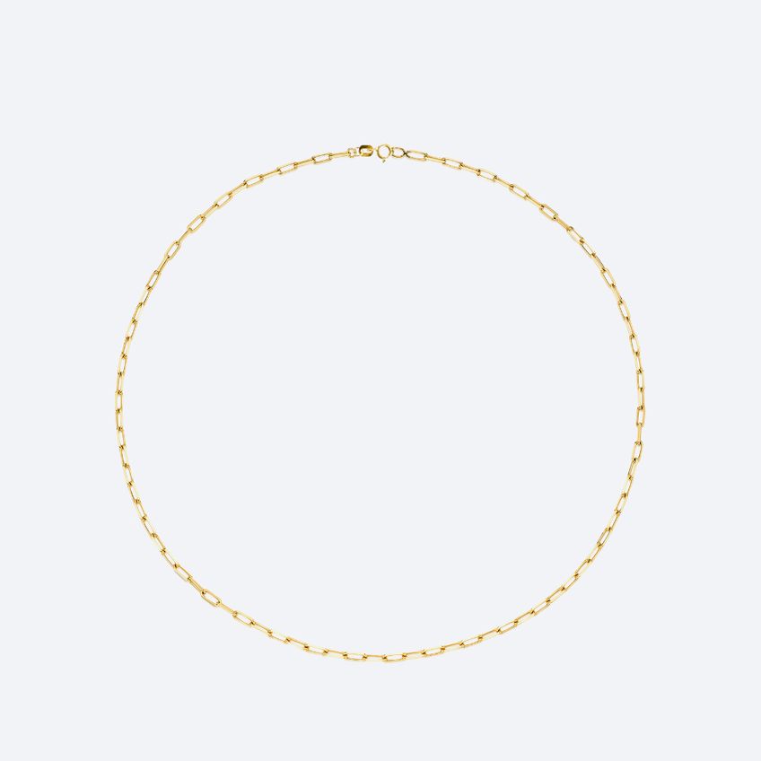 Paperclip Chain Medium Links 60cm